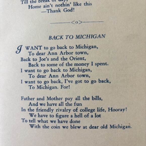 Michigan Engineer's Songs (1929) Book - Picture 6 of 13